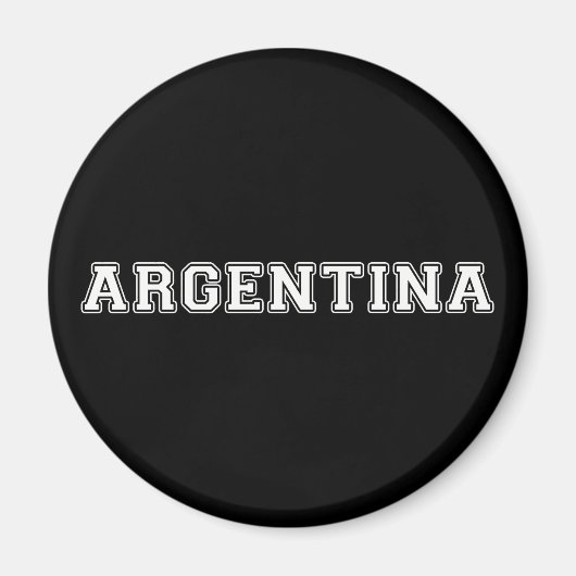 Argentinië Magneet (Voorkant)