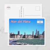 Argentinië - Mar del Plata - Briefkaart (Voorkant / Achterkant)