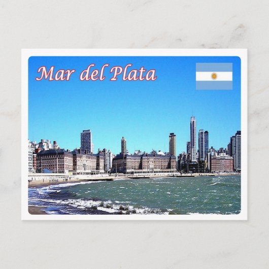 Argentinië - Mar del Plata - Briefkaart (Voorkant)