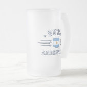 Argentinië Matglas Bierpul (Voorkant rechts)