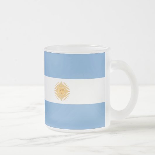 Argentinië Matglas Koffiemok (Rechts)
