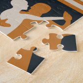 Argentinië: Naadloze etnische illustratie. Legpuzzel (Zijkant)