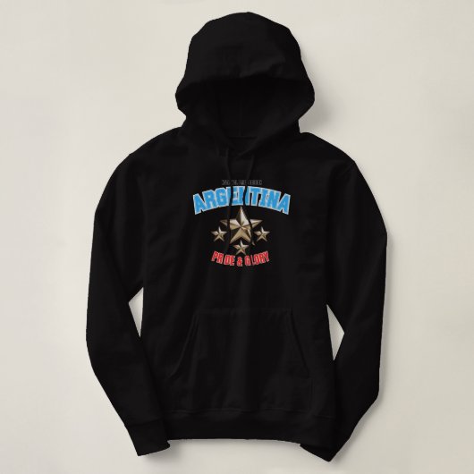 Argentinië National Pride Edition Dames Hoodie (Design voorkant)