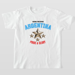 Argentinië National Pride Edition Kinder T-Shirt
