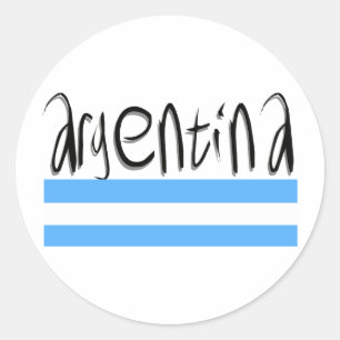 Argentinië ontwerp! ronde sticker