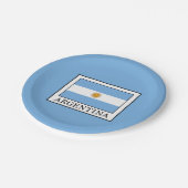 Argentinië Papieren Bordje (Gekanteld)