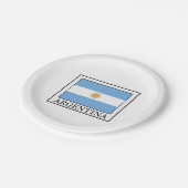 Argentinië Papieren Bordje (Gekanteld)