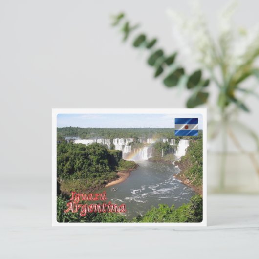 Argentinië - Parque Nacional Iguazú - Briefkaart (Staand voorkant)