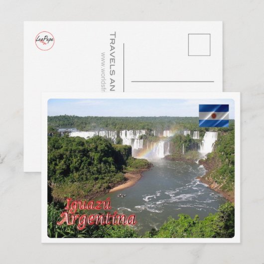 Argentinië - Parque Nacional Iguazú - Briefkaart (Voorkant / Achterkant)