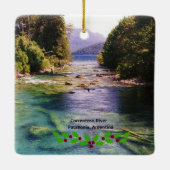 Argentinië, Patagonië Keramisch Ornament (Achterkant)