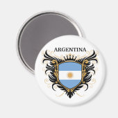 Argentinië [personaliseren] magneet (Voorkant / Achterkant)