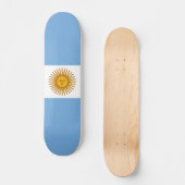 Argentinië Persoonlijk Skateboard (Voorkant)