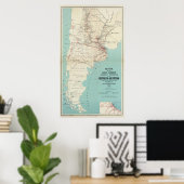 Argentinië Poster (Thuiskantoor)