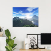 Argentinië Poster (Thuiskantoor)