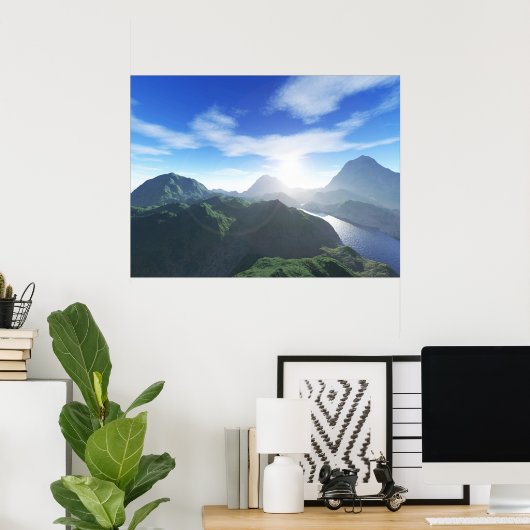 Argentinië Poster (Thuiskantoor)