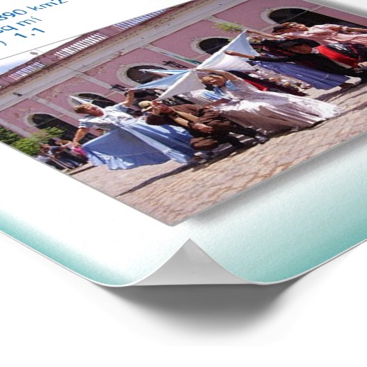 Argentinië Poster (Hoek)