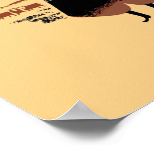 Argentinië poster van wijnreizen (Hoek)