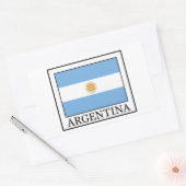 Argentinië Rechthoekige Sticker (Envelop)