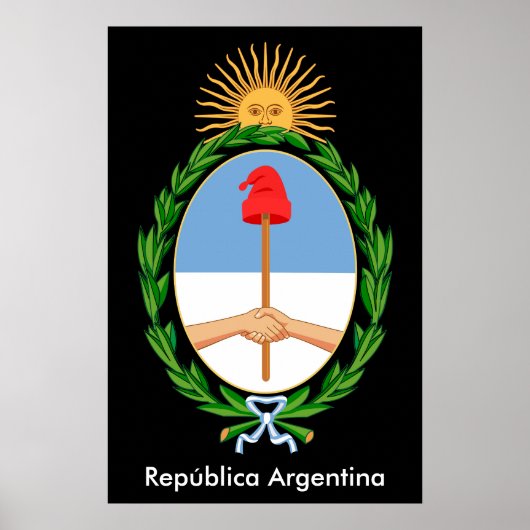 Argentinië Republica - Poster Emblem (Voorkant)