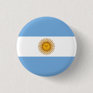 Argentinië Ronde Button 3,2 Cm