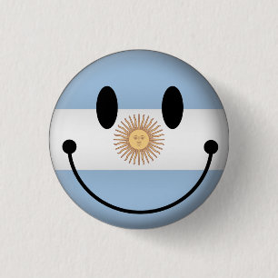 Argentinië Ronde Button 3,2 Cm