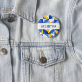 Argentinië Ronde Button 5,7 Cm (In situ)