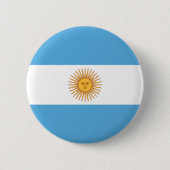 Argentinië Ronde Button 5,7 Cm (Voorkant)