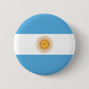 Argentinië Ronde Button 5,7 Cm