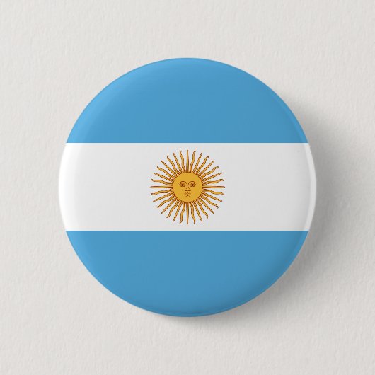 Argentinië Ronde Button 5,7 Cm (Voorkant)