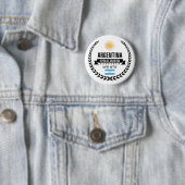Argentinië Ronde Button 5,7 Cm (In situ)