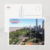 Argentinië - Rosario - Briefkaart (Voorkant / Achterkant)