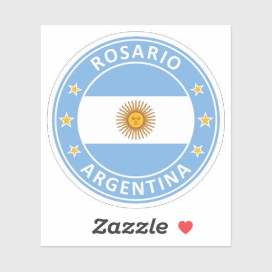 Argentinië, Rosario Sticker (Vel)