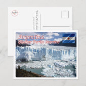 Argentinië - Santa Cruz - Glaciar Perit - Briefkaart (Voorkant / Achterkant)