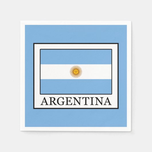 Argentinië Servet (Voorkant)