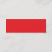 Argentinië - Skinny Mini Visitekaartje (Achterkant)