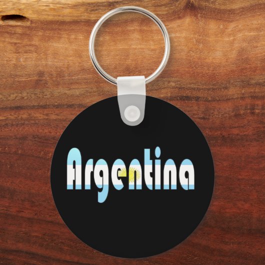 Argentinië Sleutelhanger (Voorkant)