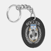 Argentinië Soccer 2016 Fan Gear Sleutelhanger (Voorkant Links)