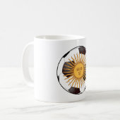 Argentinië "Sol de Mayo" Koffiemok (Voorkant links)