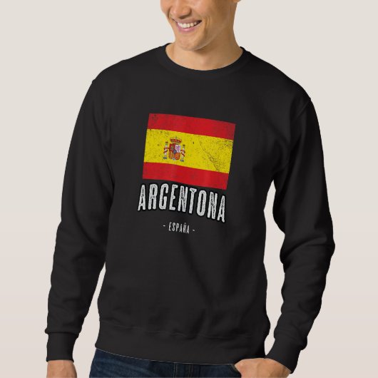Argentinië Spanje vlag Bandera Ropa Trui (Voorkant)