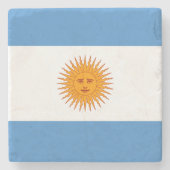 Argentinië Stenen Onderzetter (Voorkant)