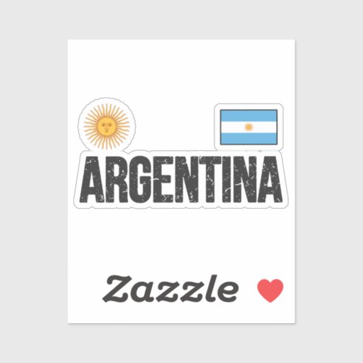 Argentinië Sticker (Vel)