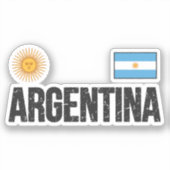 Argentinië Sticker (Voorkant)