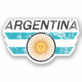 Argentinië Sticker (Voorkant)