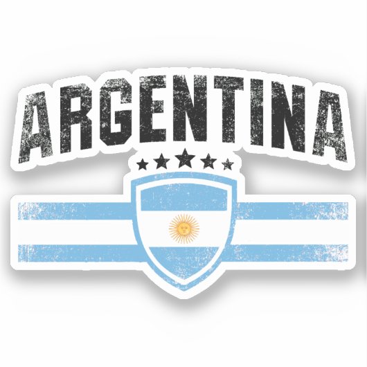Argentinië Sticker (Voorkant)