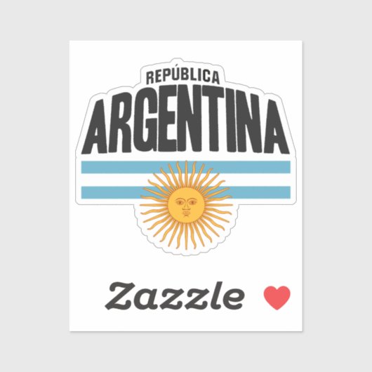 Argentinië Sticker (Vel)