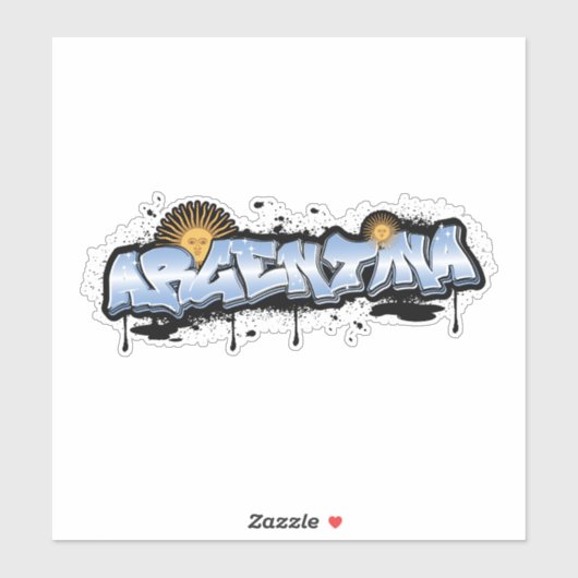 Argentinië Sticker (Vel)