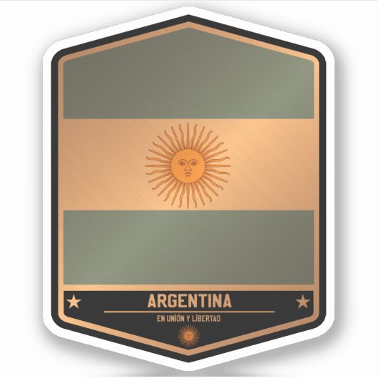 Argentinië Sticker (Voorkant)