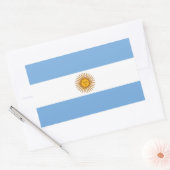 Argentinië - Sticker Bandeira Argentinië (Envelop)