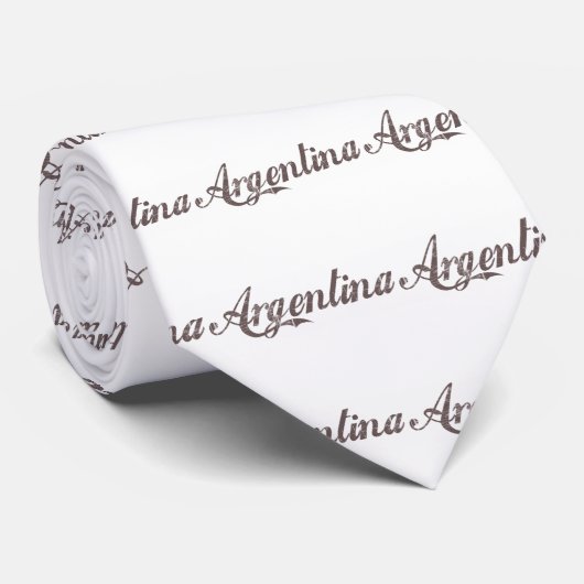 Argentinië Stropdas (Opgerold)