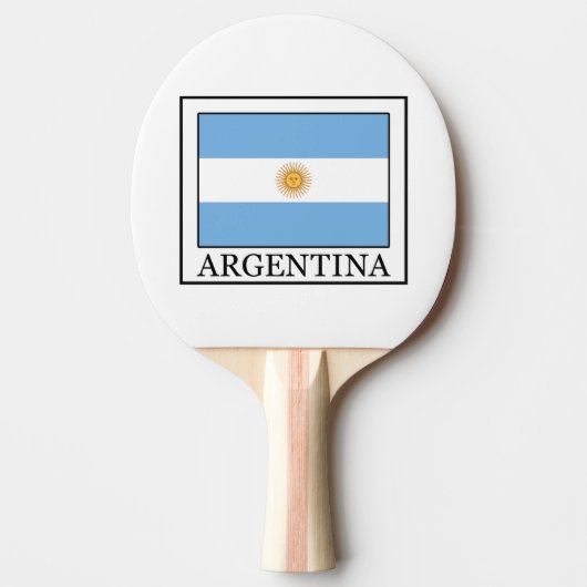 Argentinië Tafeltennisbatje (Voorkant)